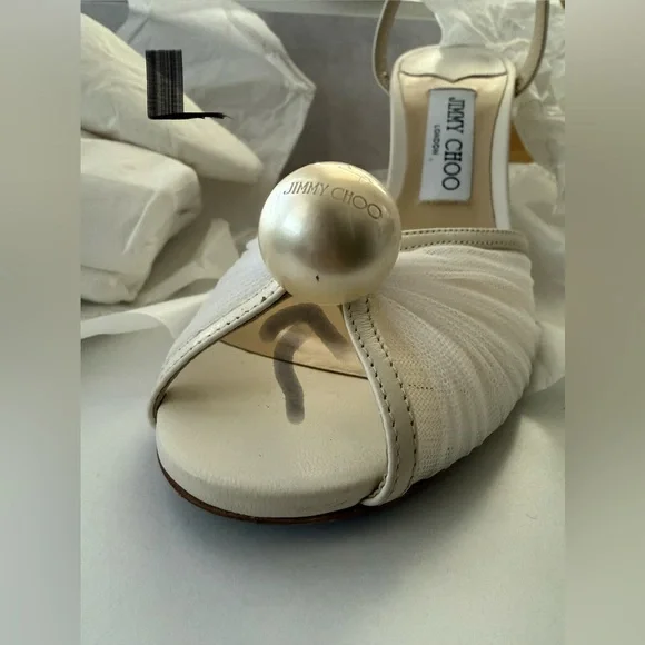 Jimmy Choo Sacaria 85 High Block Heel - Picture 8 of 16